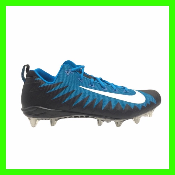 teal color football cleats